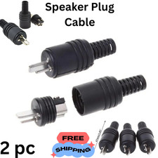 2 Pin DIN Hi-Fi Speaker Plug