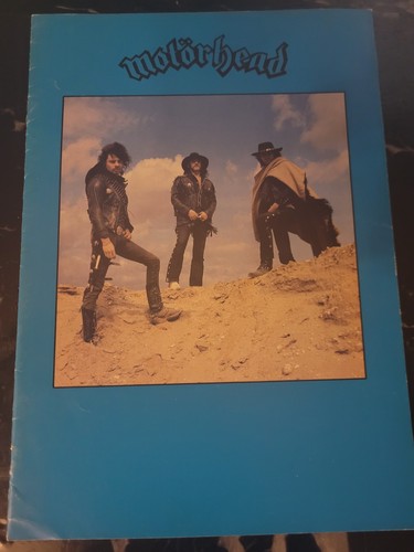 Motorhead tour programme - motorhead,