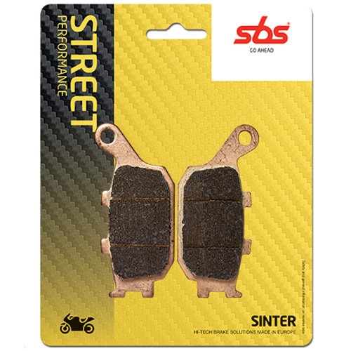 Sbs sinter street rear pads - rear,