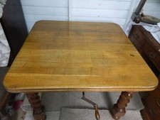 Golden Oak Barley Twist Wind Out Extending Table