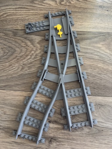 Lego train track yellow - &,