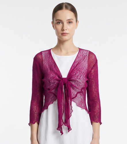 Boho chic crochet style knit - chic,