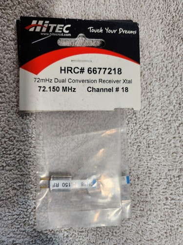 Hitec 72mhz receiver crystal