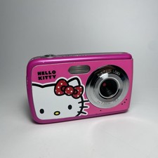 Hello Kitty Pink Compact Digital Camera model 71009 Sanrio 2012 Rare
