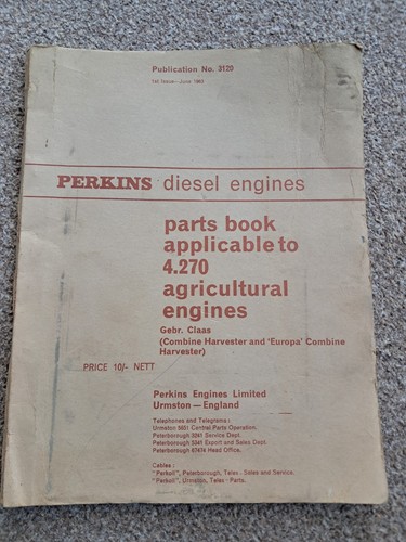 Perkins 270 agricultural - perkins,