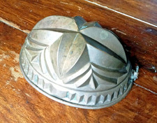 Antique 19th C Copper Jelly Mould Victorian Cruciform Cross Design