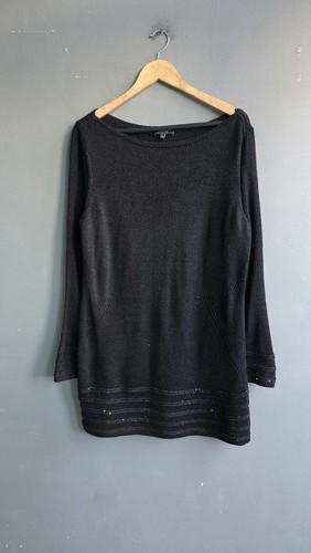 Per una black sequin - sequin, trim