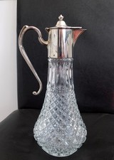 Vintage Glass & Silver Plated