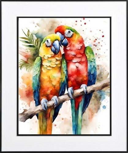 Parrots love parrot - love,