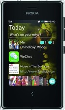Nokia Asha 503 3 inch Sim Free Unlocked Smartphone - Black