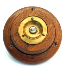 Huge vintage bell push - vintage,