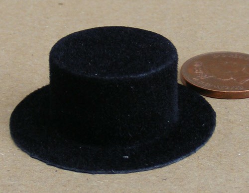 Dolls house top hat - dolls,