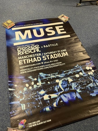 Muse billboard subway 60x40”