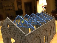 5 x Ratio Engine Shed Roof