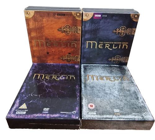 Merlin series complete dvd - series, 1-4