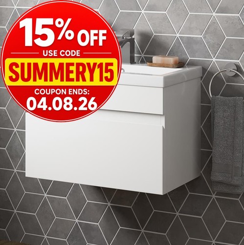 600mm bathroom vanity - vanity, unit