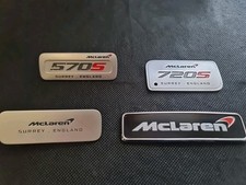 Mclaren Badges 720s 570s