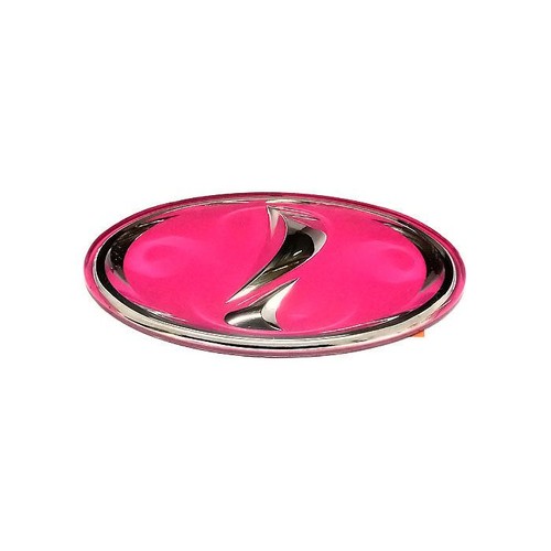 Front grille badge - badge, (pink)