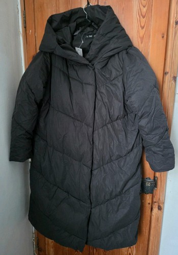 Long black duvet coat - f&f,