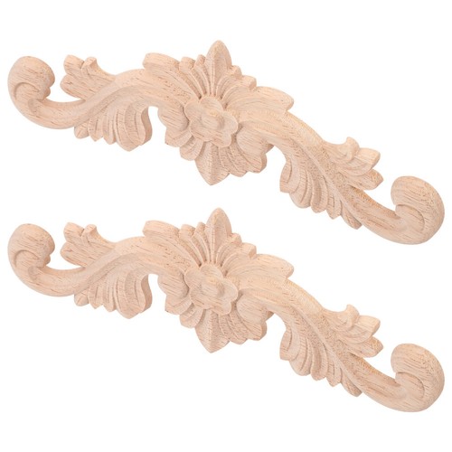 Pcs wooden appliques - 2,