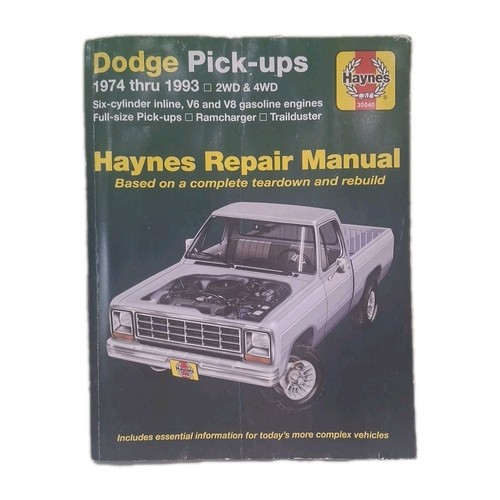 Dodge full size pick - full-size, pick-up