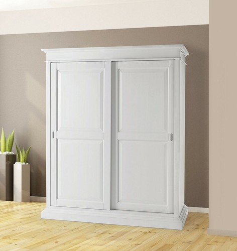 Wardrobe with two sliding - wardrobe,