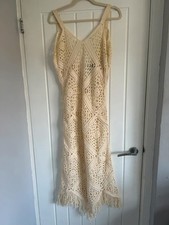 Boohoo Ivory Crochet Strappy