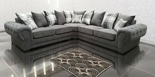 Chesterfield corner sofa suite - corner,