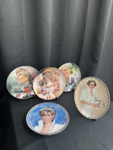 Lot princess diana plate - of,