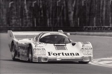 BRUN FORTUNA PORSCHE 962 MONZA 1000KM 1987 GROUP C ORIGINAL DPPI PRESS PHOTO