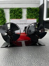2 x4 Blades Small Fan for Wood/Log Burners/ Heat Powered -For SPARES or REPAIRS!