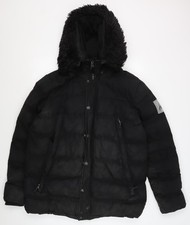 KWD Men's Black Puffer Jacket