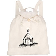 'Small Chapel' Canvas Rucksack