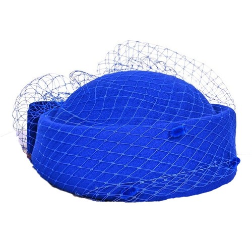 Solid color wool bow hat - 1x,