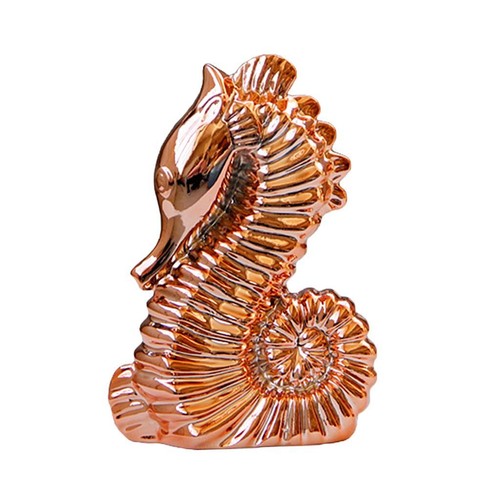 Handcrafted ceramic seahorse