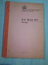 Vintage S.O. Book 617  HMSO
