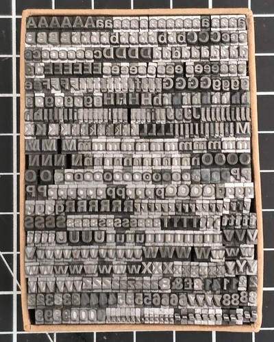 10pt univers font metal - univers,