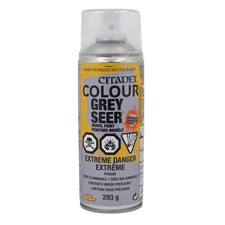 Citadel Colour GREY SEER Spray 400ml Games Workshop Primer Layer Paint