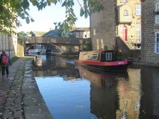 Photo 6x4 Small Narrow Boat on