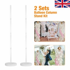 2Sets Balloon Arch Set Column