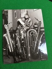 SAXOPHONE JAZZ  HORN BEN  BERNIE    Benjamin Anzelev  INSTRUMENTS  PORTRAIT OLD