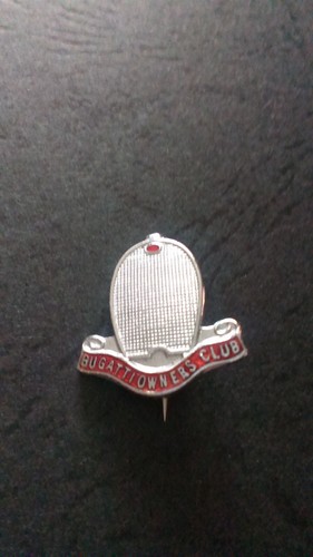 Bugatti owners club grille