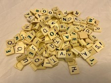 200 Assorted Scrabble Tiles