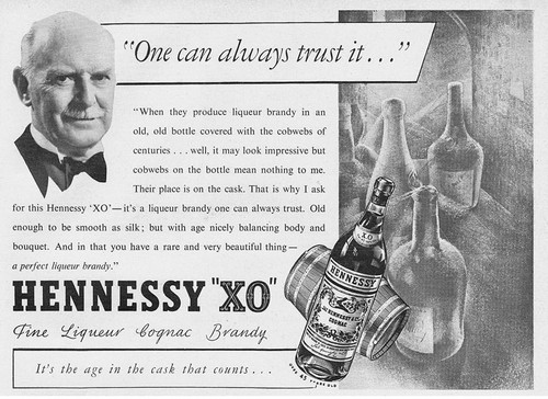 Hennessey brandy vintage - hennessey,