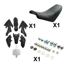 CRF50 Black Plastic Bolts Seat