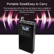 Compact Portable Transceiver for CW AM SSB 0 5MHz~30MHz Frequency Range