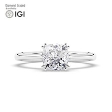 Cushion Diamond Engagement