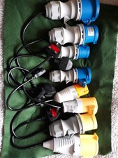 Pat testing leads 240V & 110v