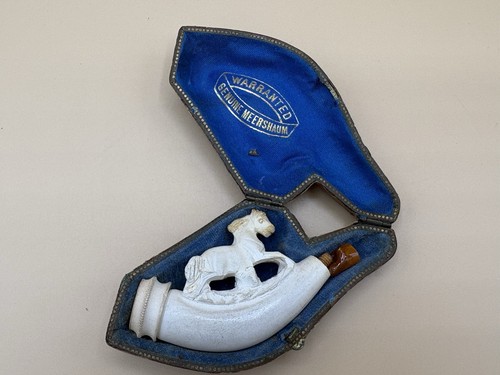 Antique meerschaum pipe - meerschaum,