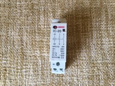 Control Gear / Lewden IC-20, 20A, 2 pole contactor. 2 x N/O contacts. 230v coil.